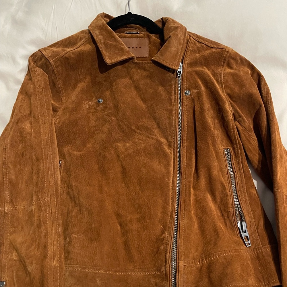 Blank NYC Tan Suede Jacket